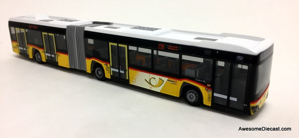 Rietze 1:87 Solaris Urbino 18 Articulated Bus: Swiss Postal Service