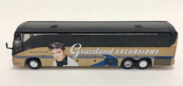 Last One!! Iconic Replicas 1:87 MCI J4500 Coach: Graceland Excursions