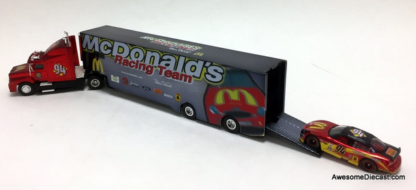 マクドナルド レーシングチーム トランスポーター 1992 Racing Champions Mcdonald's Team 1 64 CAB TRANSPORTER