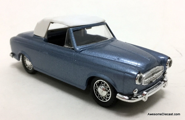 Verem 1:43 Peugeot 403 Convertible, Metallic Blue