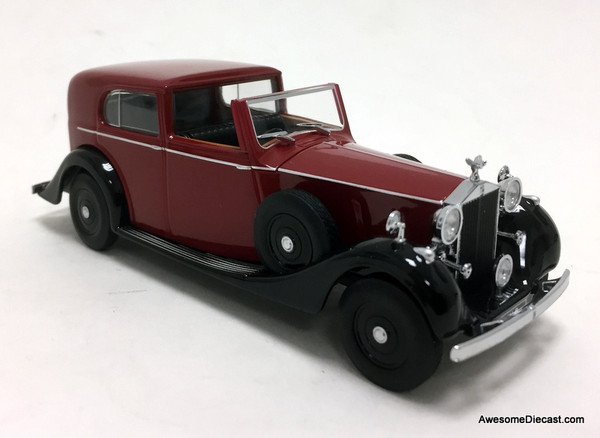 Oxford 1:43 Rolls Royce Phantom III Sedanca De Ville Mulliner Park Ward RHD