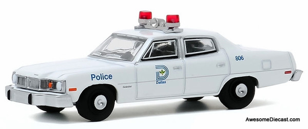 Greenlight 1:64 1974 AMC Matador: Dallas, Texas Police Department
