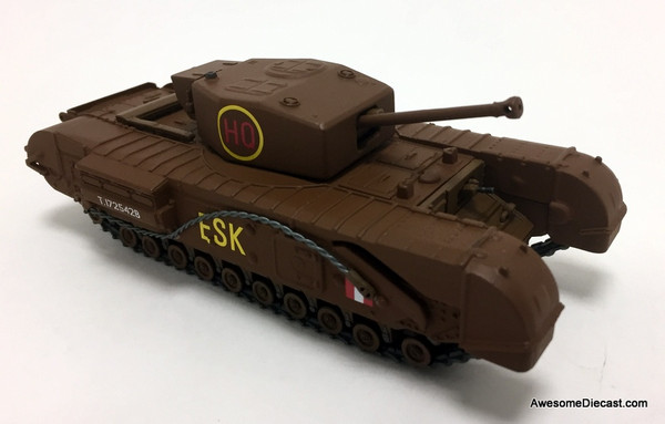 Corgi 1:50 Churchill MK111 ESK Squadron, 3rd Battalion Scots Guards 6th Guards Armoured  Brigade, England 1943