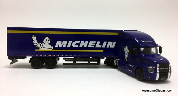 Greenlight 1:64 2019 Mack Anthem Tractor w/Trailer: Michelin Tires