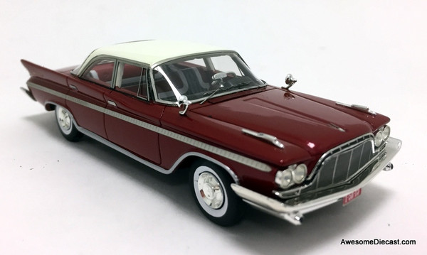 Kess 1:43 1960 DeSoto Adventurer, Metallic Red/White