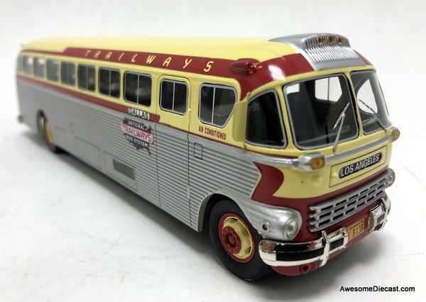 AHM 1:50 1948 ACF Brill IC-41 Coach, National Trailways Bus System: Destination Los Angeles