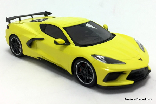 TSM 1:43 2020 Chevrolet Corvette C8, Accelerate Yellow Metallic