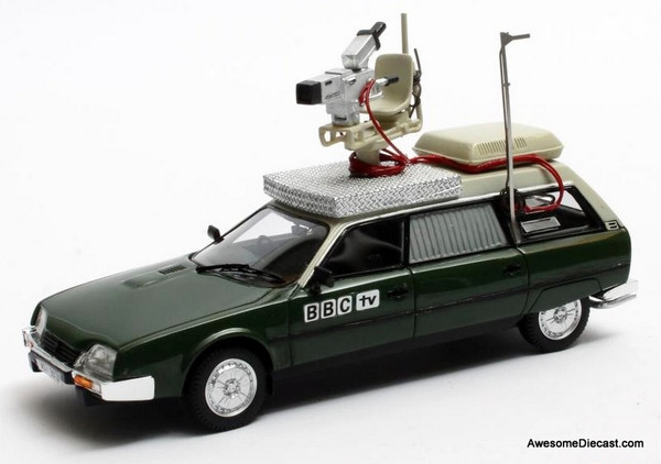 Matrix 1:43 1975 Citroen CX Safari Estate: BBC Television Camera Car