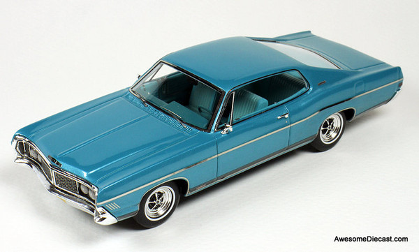 Goldvarg Collection 1:43 1968 Ford Galaxy 500, Gulfstream Aqua