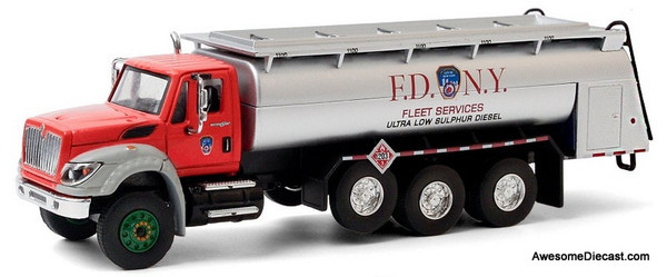 Greenlight 1:64 IH WorkStar Diesel Fuel Tanker: FDNY Fleet 