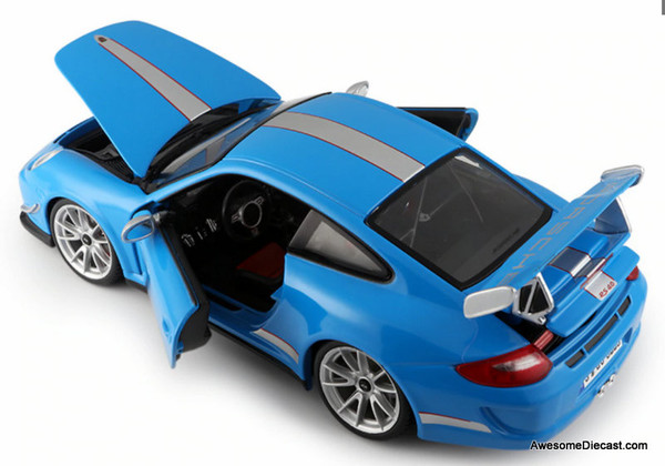 Burago 1:18 Porsche 911 GT3 RS 4.0, Blue