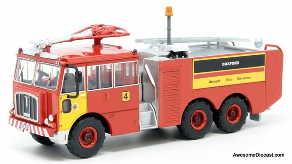 Oxford Diecast 1:76 2000 Thornycroft Nubian: Duxford Airport Fire Services