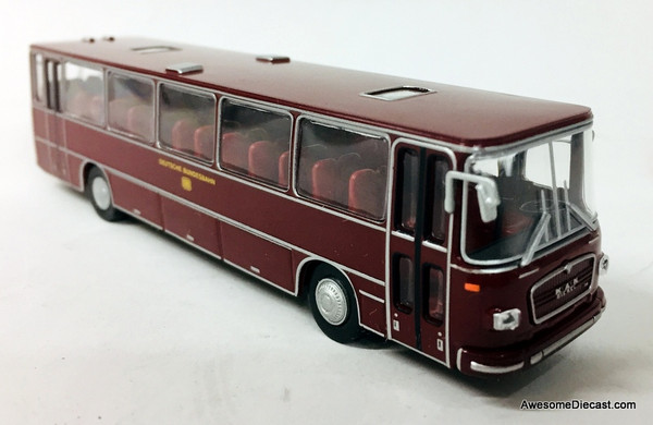 Brekina 1:87 MAN 750 Motor Coach: German Federal Railroad