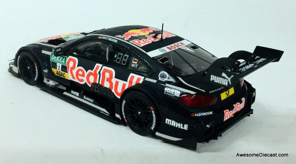 Spark 1:43 2017 BMW M4 Team RMG Red Bull: Hockenheim 2017, Germany