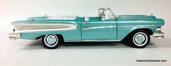 Road Signature 1:18 1958 Edsel Citation Convertible, Turquoise