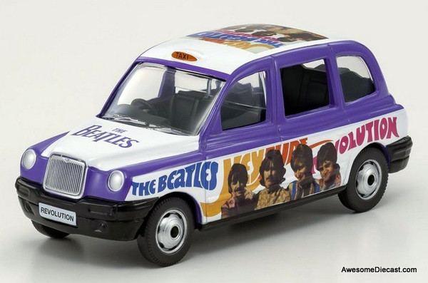 Corgi 1:36 London Taxi Cab, Beatles Livery: Hey Jude