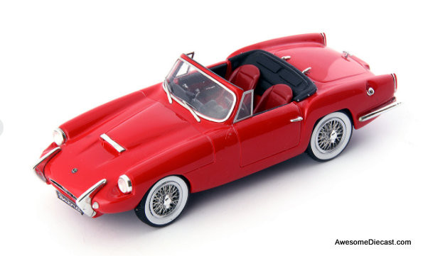 Autocult 1:43 1962 Sabra Sport Roadster, Red: Israel