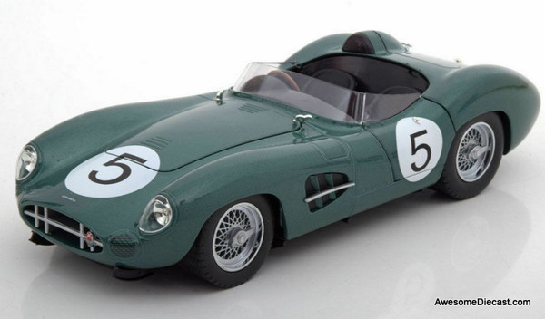 Shelby Collectibles 1:18 Aston Martin DBR1, Metallic Green