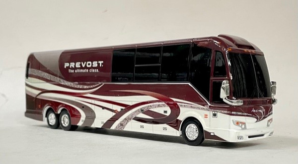 RARE! AmeriBus 1:64 Prevost H345 Motorhome Coach: Prevost Corp. Internal Version