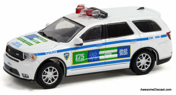 Greenlight 1:64 2020 Dodge Durango: NYPD 175th Year Anniversary