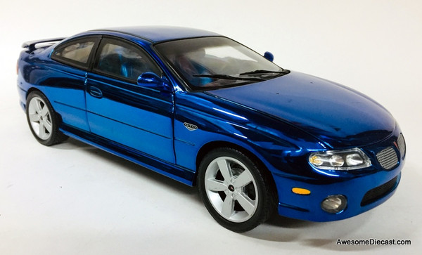 RARE!! American Muscle 1:18 2004 Pontiac GTO, Mirror Blue