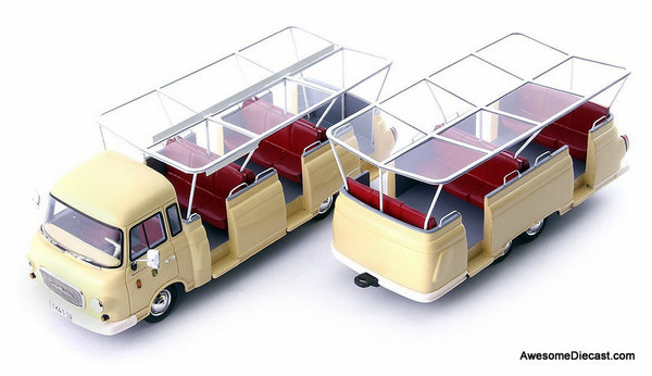 AutoCult 1:43 1965 Barkas B1000 Sightseeing Tram 