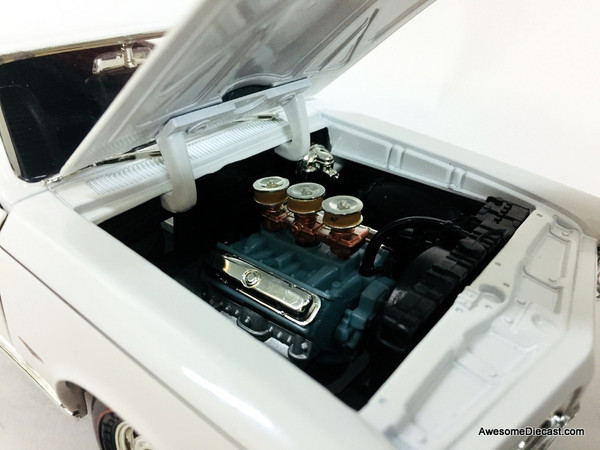 American Muscle 1:18 1966 Pontiac GTO, White