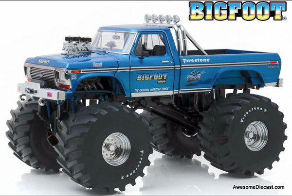 Greenlight 1:18 1974 Ford F-250 Monster Truck: Bigfoot #1