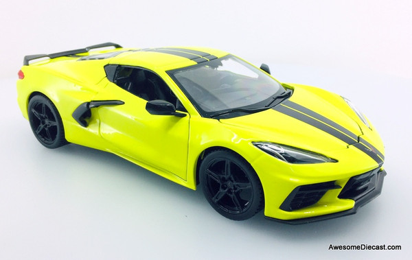 Maisto 1:24 2020 Chevrolet Corvette Coupe Z51, Yellow