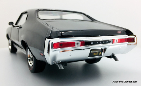 American Muscle 1:18 1970 Buick GSX Stage 1, Tuxedo Black