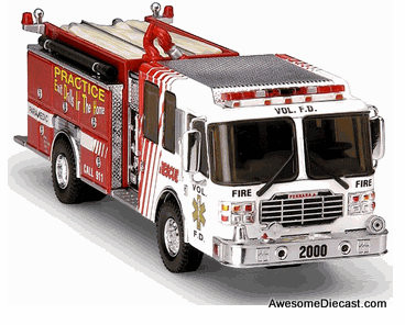RARE!! Code 3 1:64 Ferrara Inferno Pumper: Fire Prevention