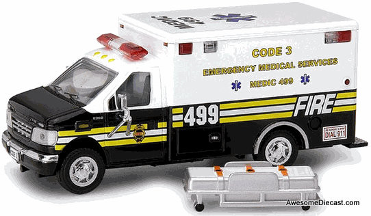 Code 3 1:64 Ford E-350 Ambulance: Chiefs Edition