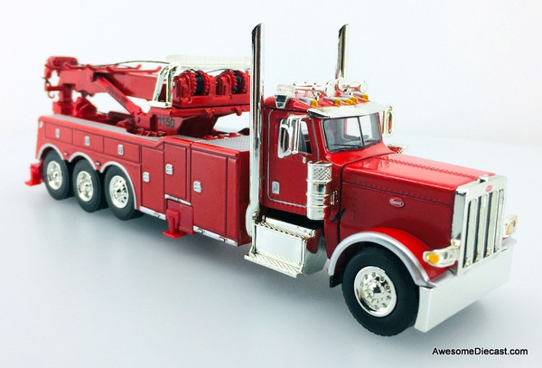 DCP by FG 1:64 Peterbilt 389 Day Cab w/Century 1150 Rotator Wrecker, Viper Red
