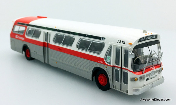 Rapido 1:87 GM TDH 5303 New Look Bus OC Transpo Ottawa: Destination, 83 Riverside