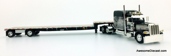 DCP 1:64 Peterbilt 389 70" Sleeper w/Transcraft Step Deck Trailer OPen Range Transportation