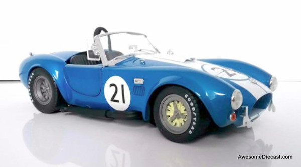 Shelby Collectibles 1:18 1965 Shelby Cobra 427 S/C #21