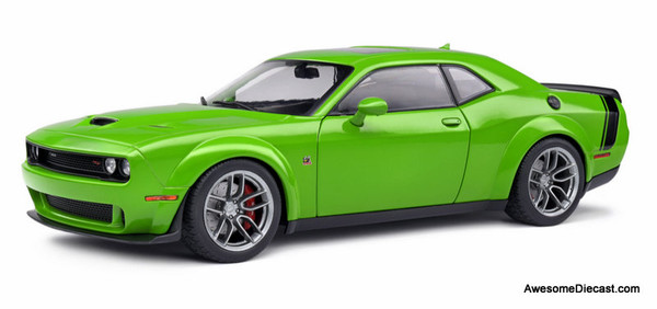 Solido 1:18 2020 Dodge Challenger R/T Scat Pack Widebody, Green