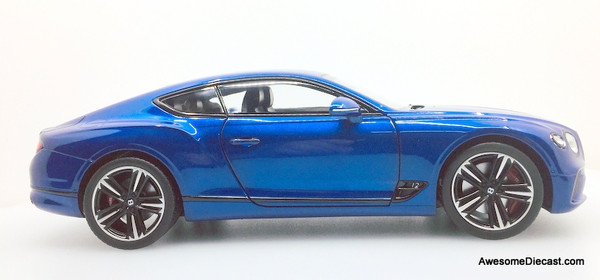 Norev 1:18 2018 Bentley Continental GT, Sequin Blue