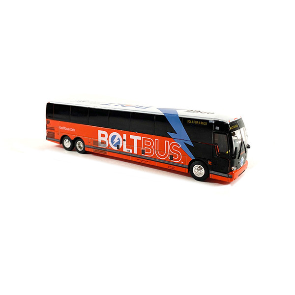 Last Few!! Iconic Replicas 1:87 Prevost X3-45 Coach: BoltBus