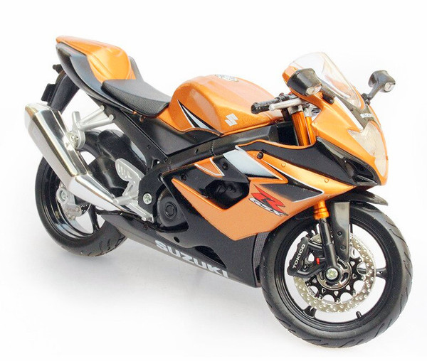 Maisto 1:12 Suzuki GSX-R1000 Motor Cycle, Bronze