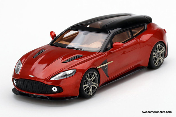TSM 1:43 Aston Martin Vanquish Zagato Shooting Brake, Lava Red