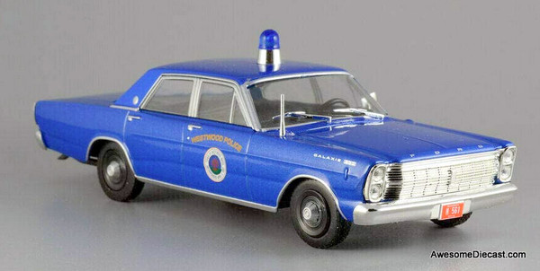DeAgostini 1:43 1966 Ford Galaxie 500: Town Of Westwood Police Department, Massachusetts