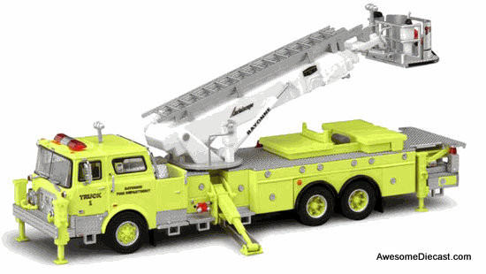 Code 3 1:64 Mack CF Aerialscope Ladder 1: Bayonne, NJ Fire Department
