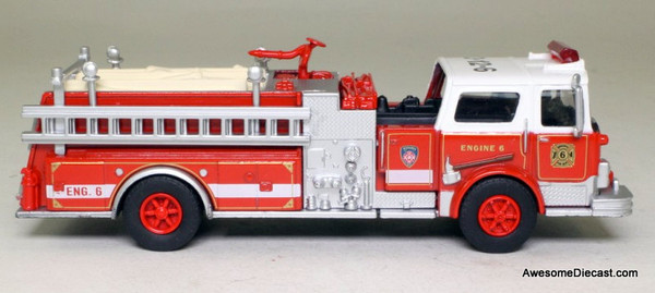 Del Prado 1:64 1974 Mack CF600 Pumper Fire Truck: Bohemia Fire