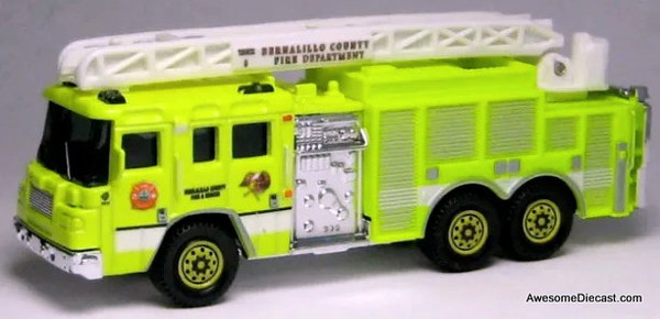 Matchbox Pierce Quantum Aerial Fire Truck: City Of Bernalillo County Fire Department