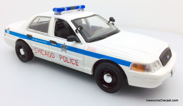 Greenlight 1:24 2008 Ford Crown Victoria Police Interceptor: Chicago Police Department