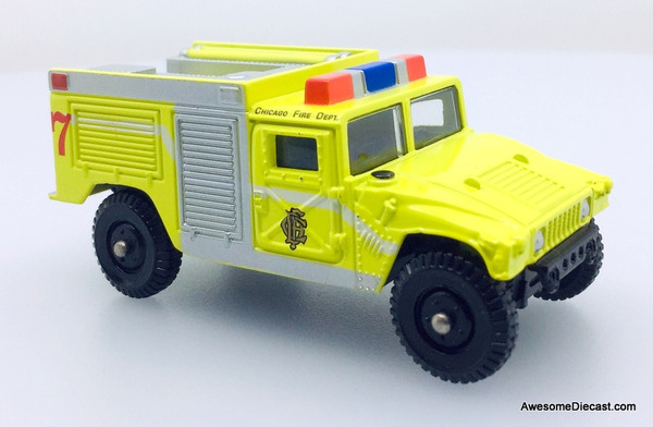 Corgi Fire Heroes HMMWV Fire Pumper: Chicago Fire Department, O'Hare Airport