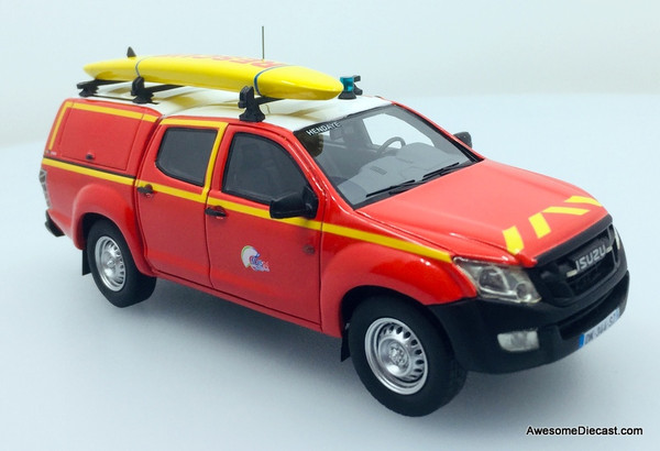 Alarme 1:43 Isuzu D-Max: Coastal Rescue Truck