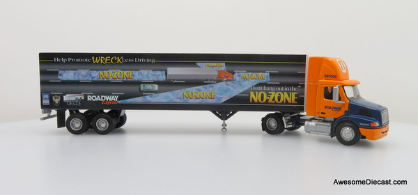 PEM Hartoy 1:64 Volvo VN Tractor / Trailer: Roadway "No Zone"