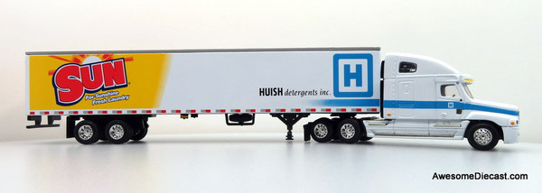 DG Productions 1:64 Freightliner Century w/ 53' Trailer: Huish Detergents Inc.